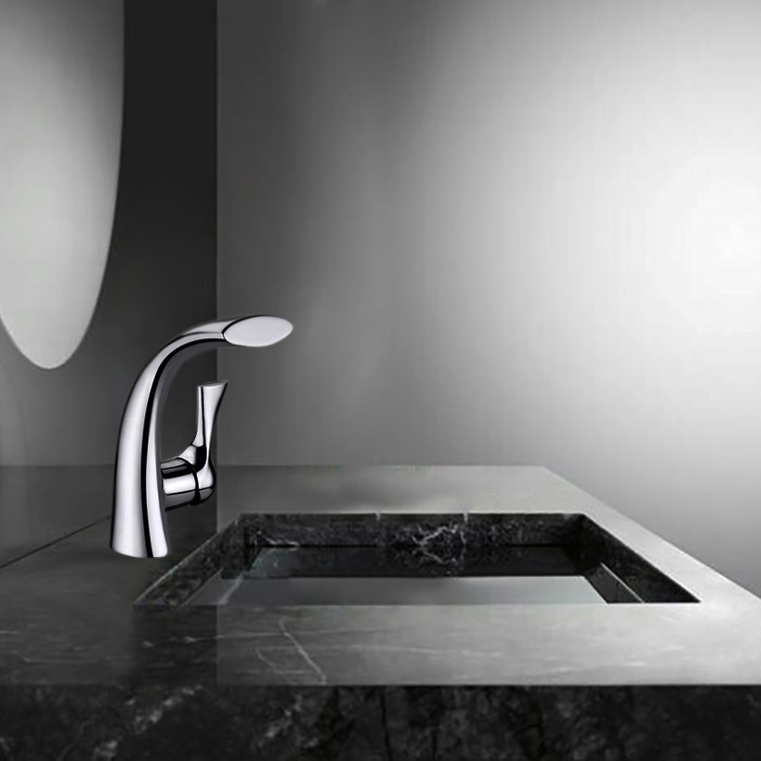 Fontana Twist Bathroom Sink Single Handle Faucet